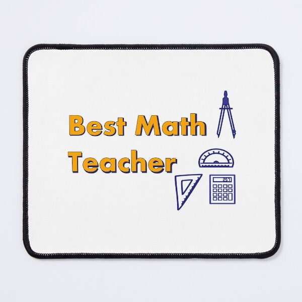Item preview, Best Math Teacher designed and sold by CosmicItems.