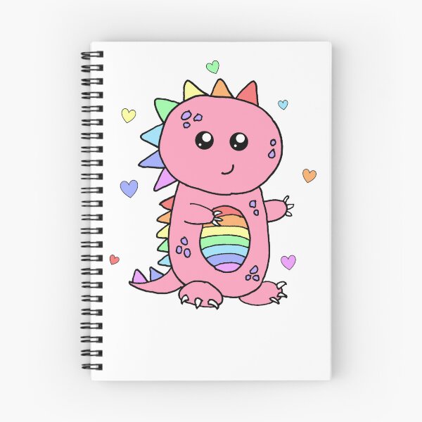 Item preview, Pink Kawaii Dinosaur designed and sold by ShellsCCC.