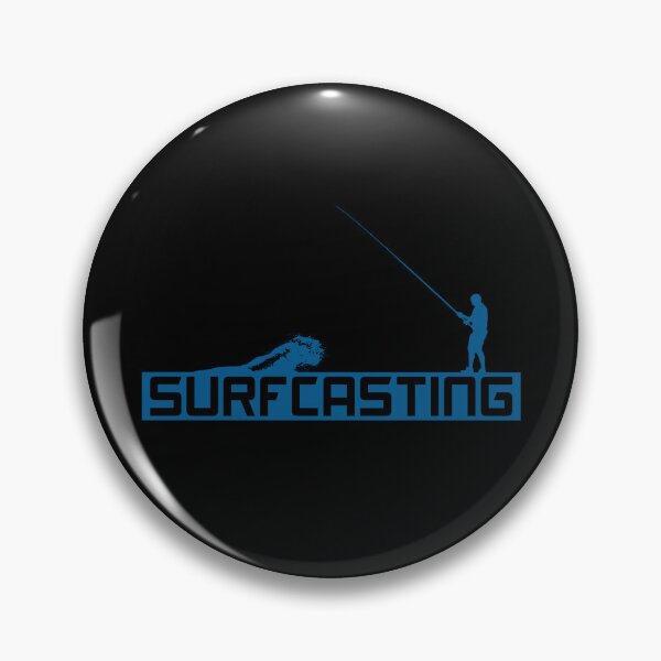 Item preview, Surfcasting fishing blue with wave designed and sold by AmonRa16.