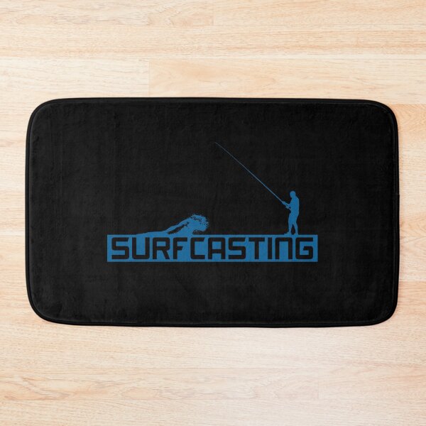 Item preview, Surfcasting fishing blue with wave designed and sold by AmonRa16.