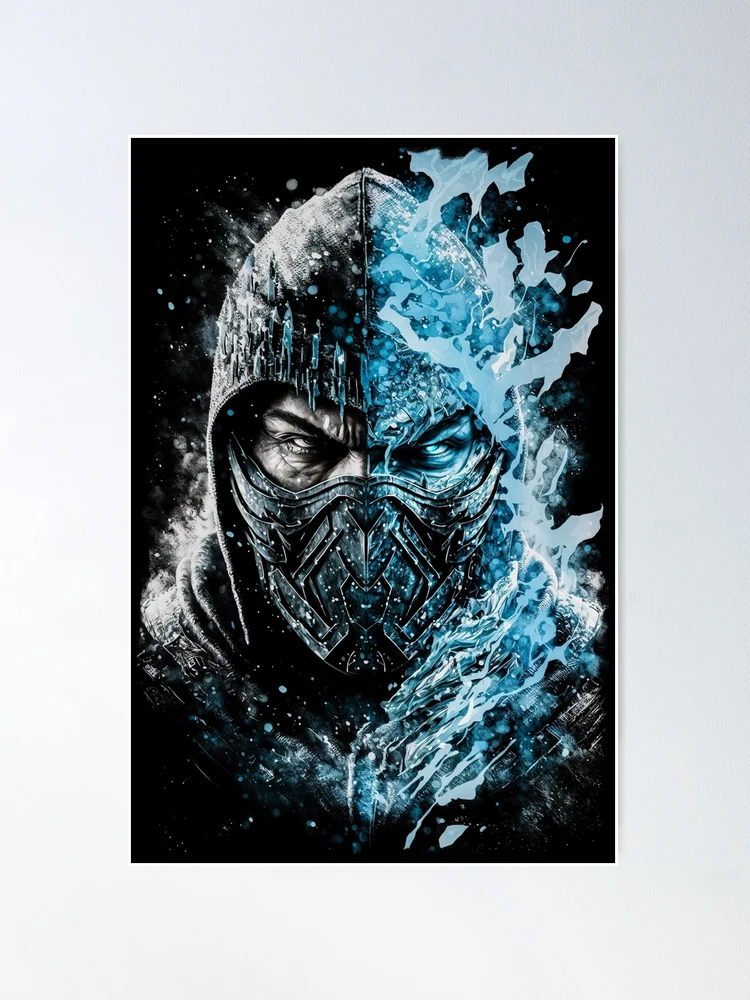 Poster Mortal Kombat - Sub Zero | Wall Art, Gifts & Merchandise 