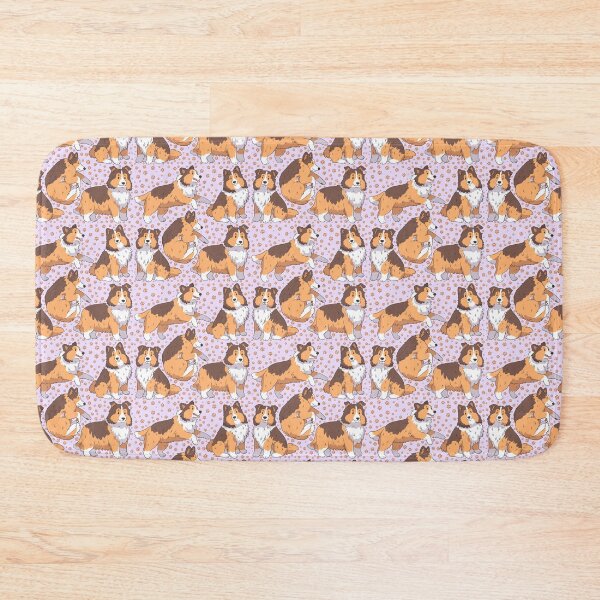Item preview, Cute shetland sheepdog pattern  designed and sold by Yaragold.