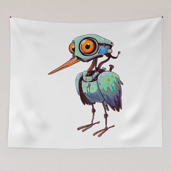 Item preview, Robo-Heron! designed and sold by kukamatsu.