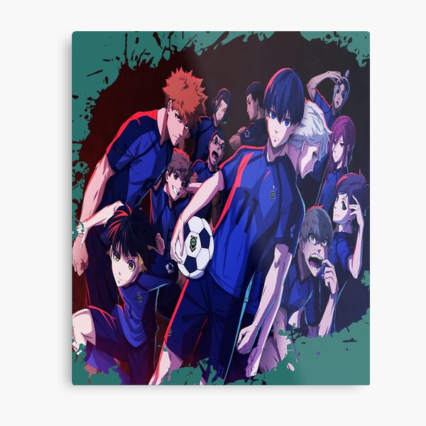 BlueLock manga' Poster, picture, metal print, paint by semar rani