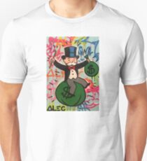 Alec Monopoly Painting Of Monopoly Man Unisex T-Shirt