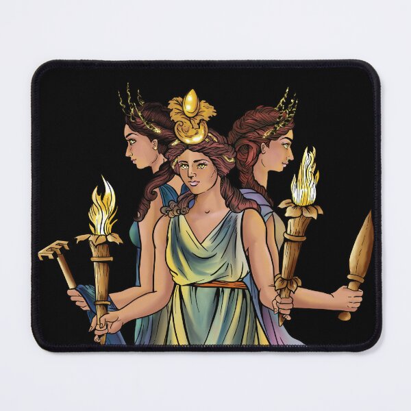 Item preview, Hekate, goddess of witchcraft designed and sold by ArchaeoArtist.