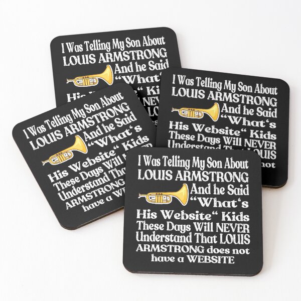 Item preview, I Was Telling My Son About Louis Armstrong designed and sold by Mohamed Orav.