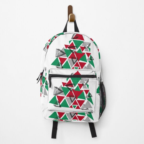 Item preview, Triangular green and red combination designed and sold by Art Shimmers.