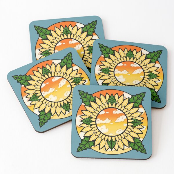 Item preview, Cloud Flower I - Yellow&Orange designed and sold by SoundsGoodArt.