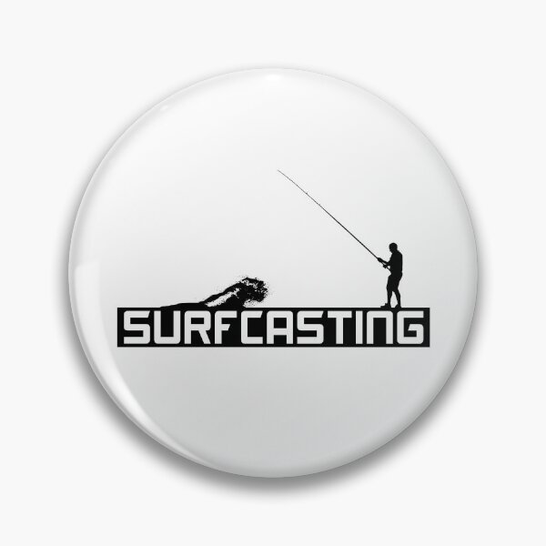 Item preview, Surfcasting fishing black with wave designed and sold by AmonRa16.