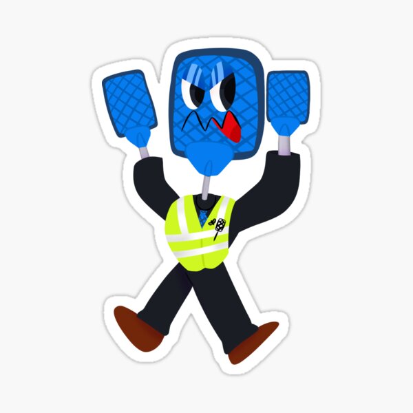 Mayor Gradient Joe Sticker for Sale by noodlec0nsumer