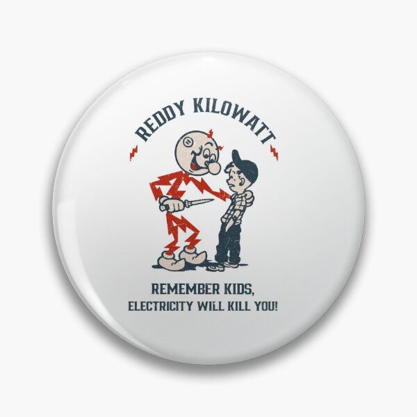 Artikelvorschau, Reddy Kilowatt, Elektrizität wird dich töten entworfen und verkauft von mulvey14.