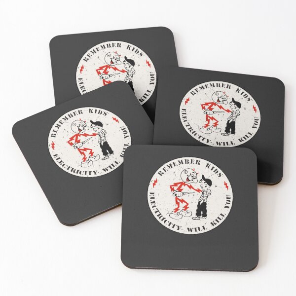 Item preview, Reddy Kilowatt, remember kids electricity will kill you Classic  designed and sold by mulvey14.