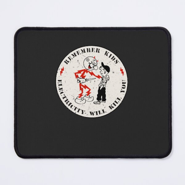 Item preview, Reddy Kilowatt, remember kids electricity will kill you Classic  designed and sold by mulvey14.