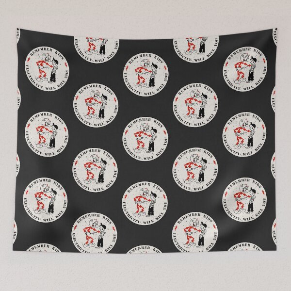 Item preview, Reddy Kilowatt, remember kids electricity will kill you Classic  designed and sold by mulvey14.