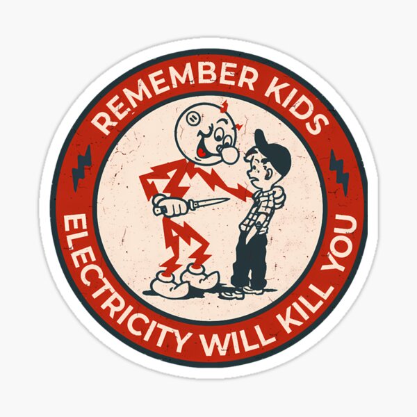 Item preview, Reddy Kilowatt, remember kids electricity will kill you designed and sold by mulvey14.