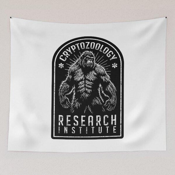 Item preview, Cryptozoology Research Institute Funny Bigfoot Sasquatch designed and sold by GrandeDuc.
