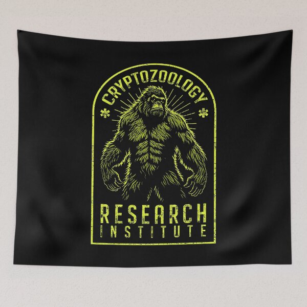 Item preview, Cryptozoology Research Institute Funny Bigfoot Sasquatch designed and sold by GrandeDuc.