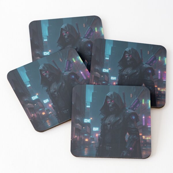 Item preview, Cyberpunk Futuristic Death Reaper designed and sold by twisted-dot.