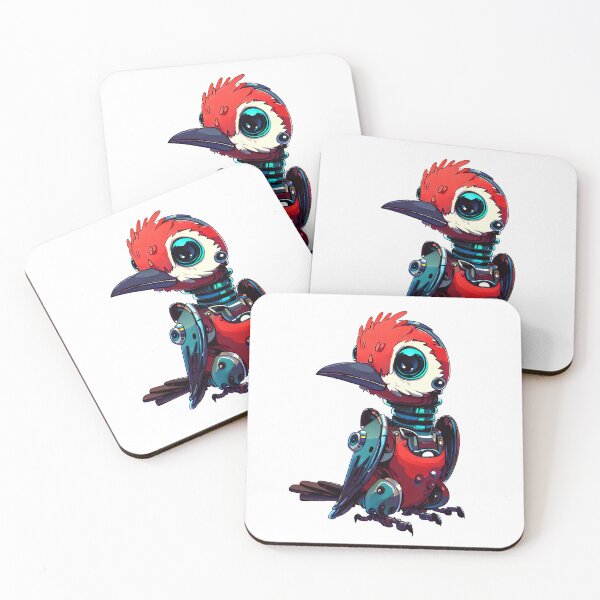 Item preview, Robo-Woodpecker! designed and sold by kukamatsu.