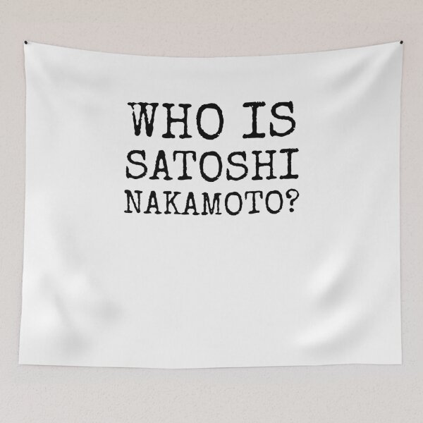 Item preview, Who Is Satoshi Nakamoto? designed and sold by Maindy.