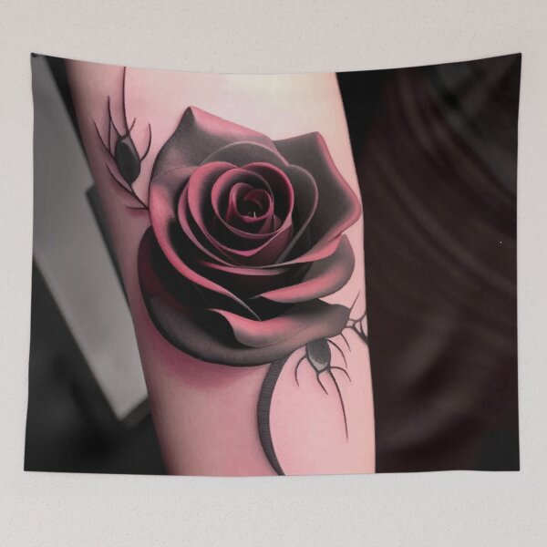 Item preview, Copy of Rose tattoo on arm designed and sold by MarcoDesigner78.
