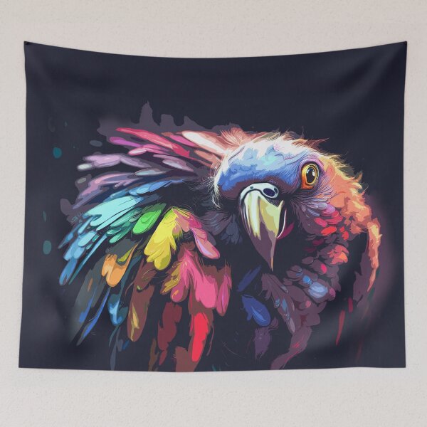 Item preview, Beautiful colorful parrot designed and sold by gelibolu.