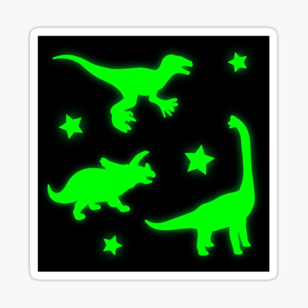 Item preview, Glowing Dinosaurs designed and sold by douglasro.