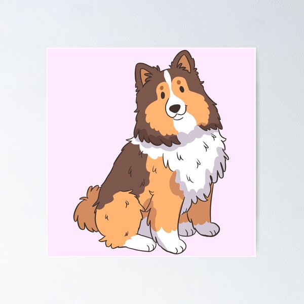Item preview, Cute shetland sheepdog  designed and sold by Yaragold.