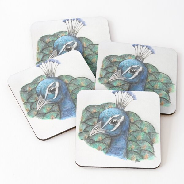 Item preview, Peacock designed and sold by PaintedWillow.
