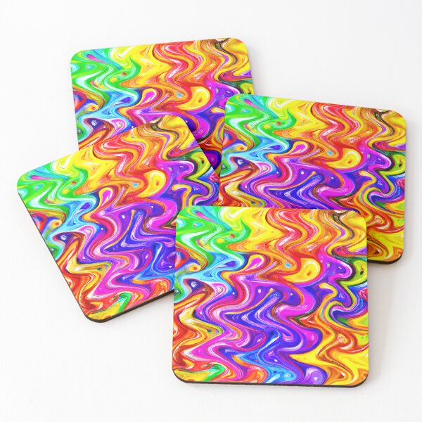 Item preview, Vibrant and Colorful Pattern Style Art designed and sold by Health And Fitness Posts e-Store.