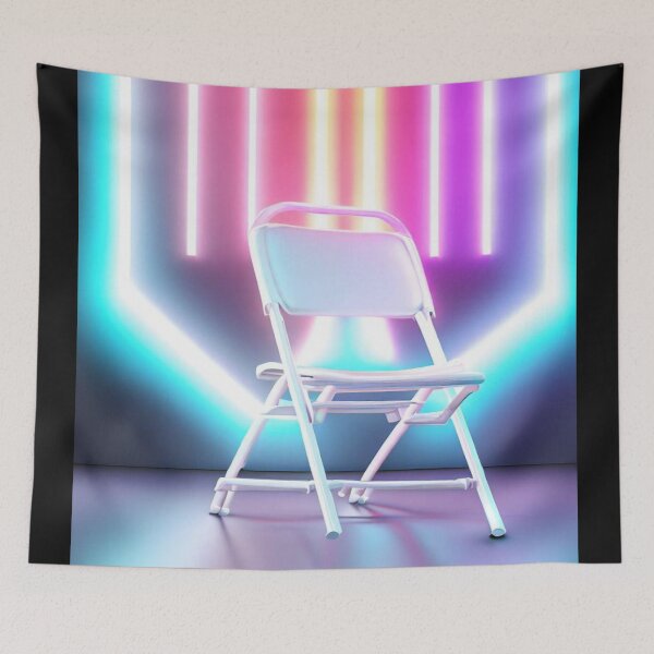 Item preview, White Folding Chair designed and sold by kestrada2906.