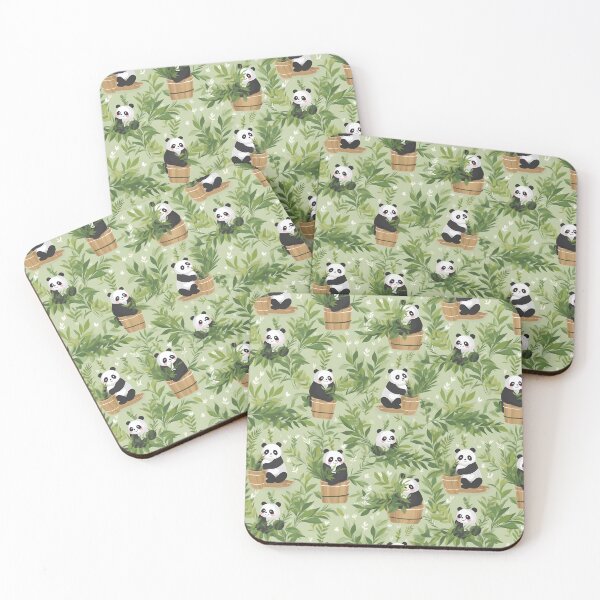 Item preview, Cute Panda with plants designed and sold by absoluite.
