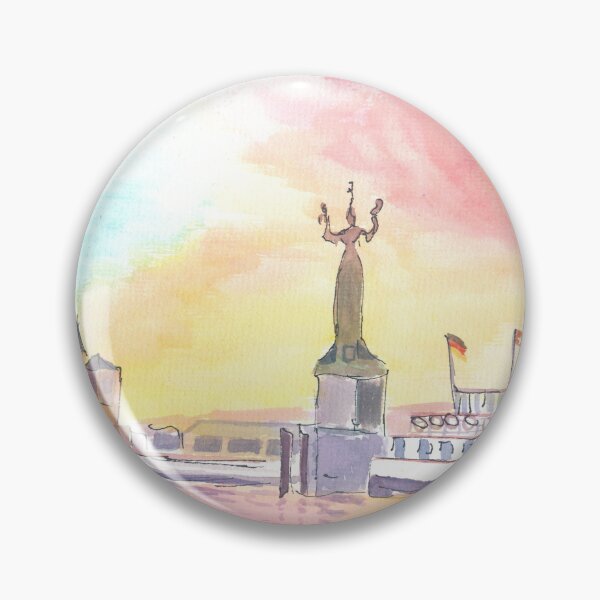 Item preview, Constance Germany with Lakeview from Port with Imperia Statue  designed and sold by artshop77.
