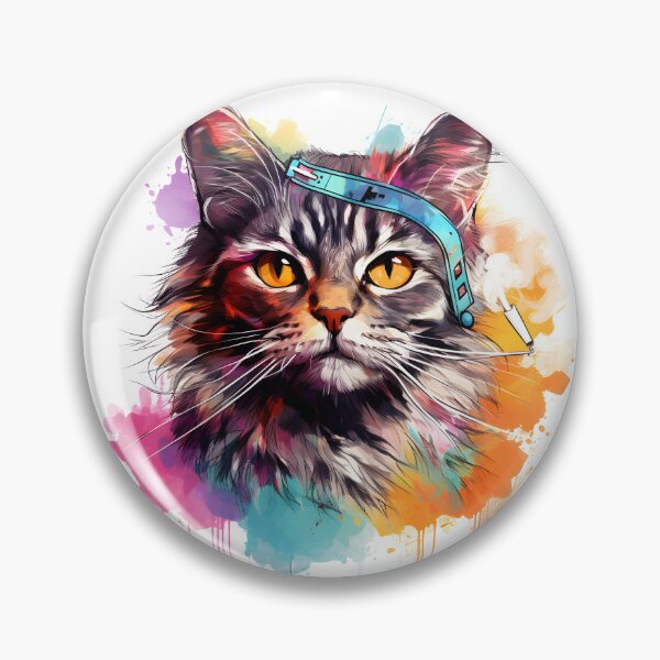 Item preview, Graffiti colorido gato ninja designed and sold by naatala.