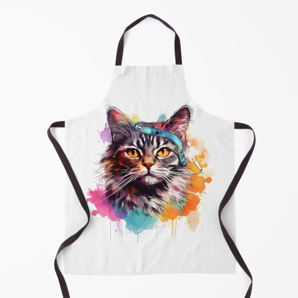 Item preview, Graffiti colorfull cat ninja designed and sold by naatala.