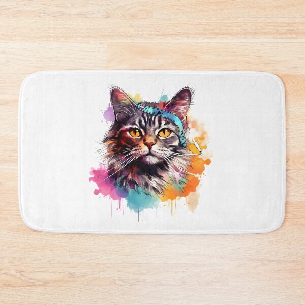 Item preview, Graffiti colorfull cat ninja  designed and sold by naatala.