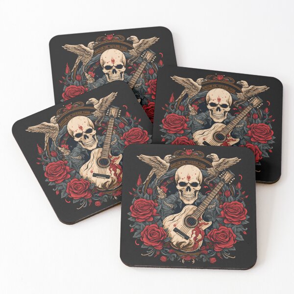 Item preview, eagles of death Metal and roses designed and sold by beckwithe.