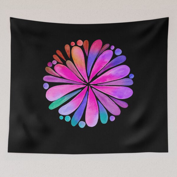 Item preview, colorful flowers,funny gift designed and sold by your-t-shirts55.