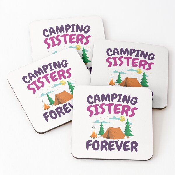Item preview, Camping Sisters Forever designed and sold by jaygo.
