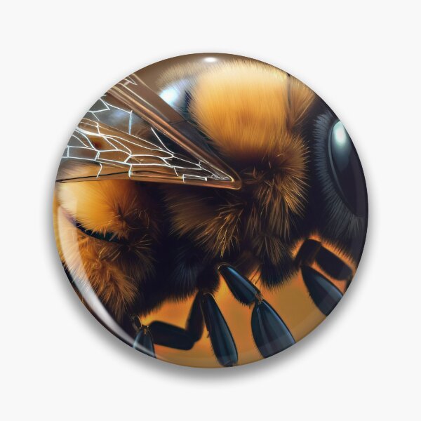 Item preview, A bee in flight - Beauty of nature - Digital art designed and sold by Armajay.