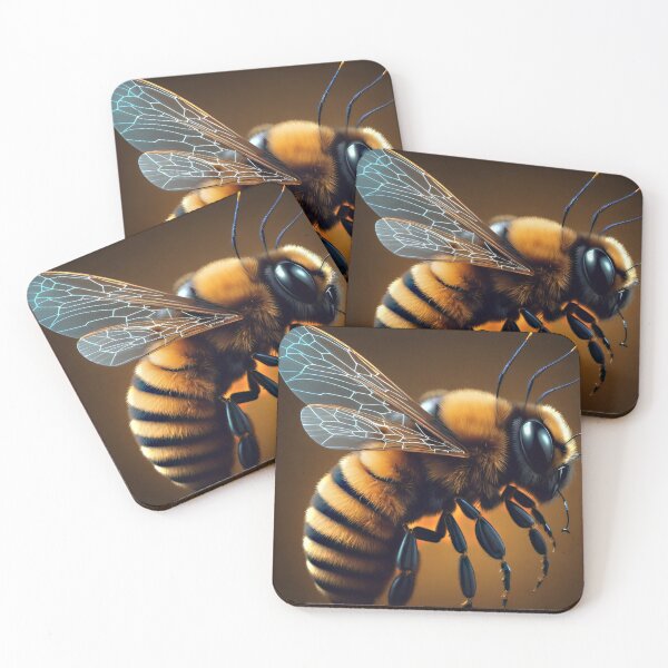 Item preview, A bee in flight - Beauty of nature - Digital art  designed and sold by Armajay.