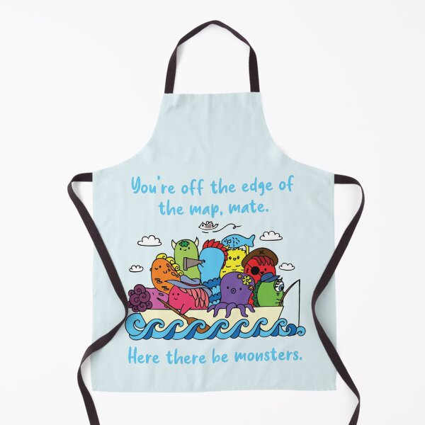 Item preview, Cute monsters out for high seas adventure designed and sold by ToadsWorkshop.