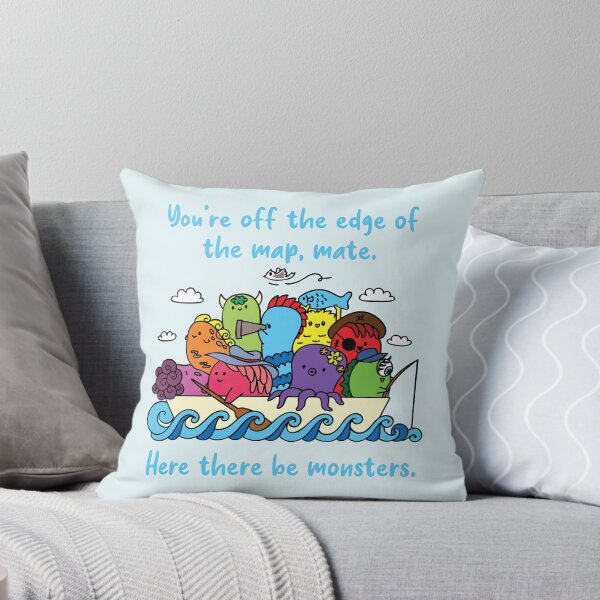 Item preview, Cute monsters out for high seas adventure designed and sold by ToadsWorkshop.