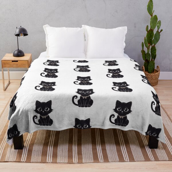 Item preview, Sweet black cat designed and sold by Cacti & Caps.
