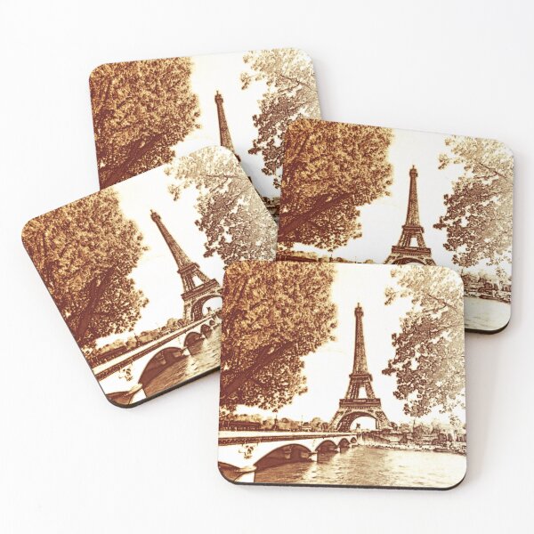 Item preview, The Eiffel Tower, Paris, Gold, Travel Poster - France's Structural Masterpiece Known as The Symbol of Love designed and sold by studioSharonKay.