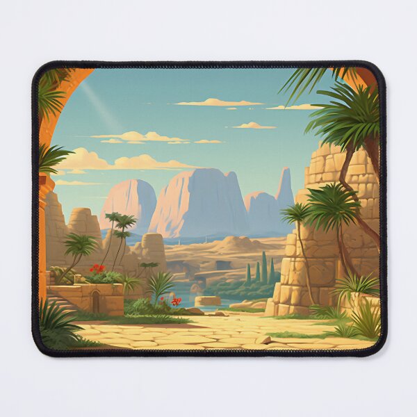 Item preview, nime Porch with a Beautiful View of the Mountains | A Relaxing and Inspiring Piece of Art for Your Home designed and sold by samuelpinzon.