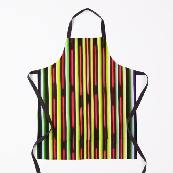 Item preview, Vertical lights - abstract vertical striped neon lights pattern designed and sold by patterncrow.