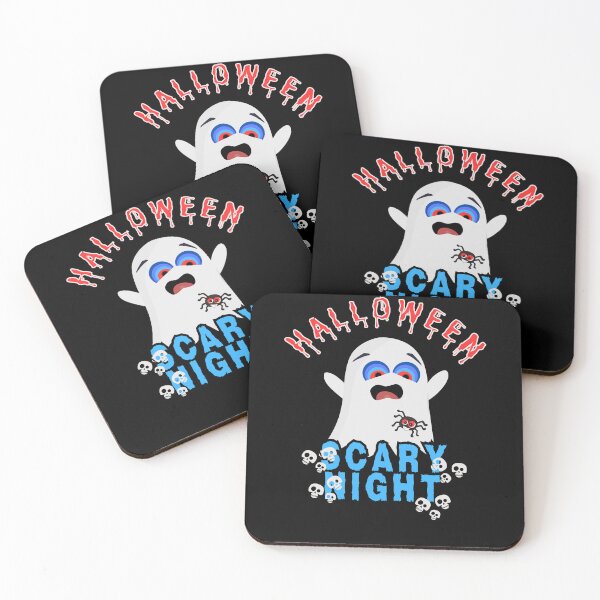 Item preview, scared ghost in Halloween designed and sold by studio468.
