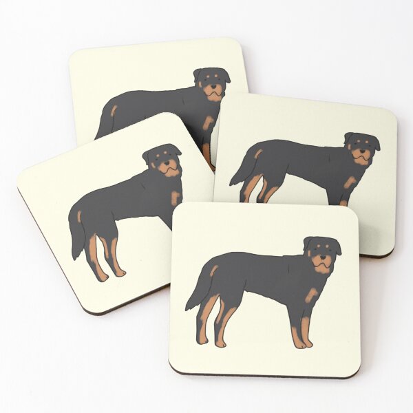 Item preview, rottweiler dog art  designed and sold by Mayarart.